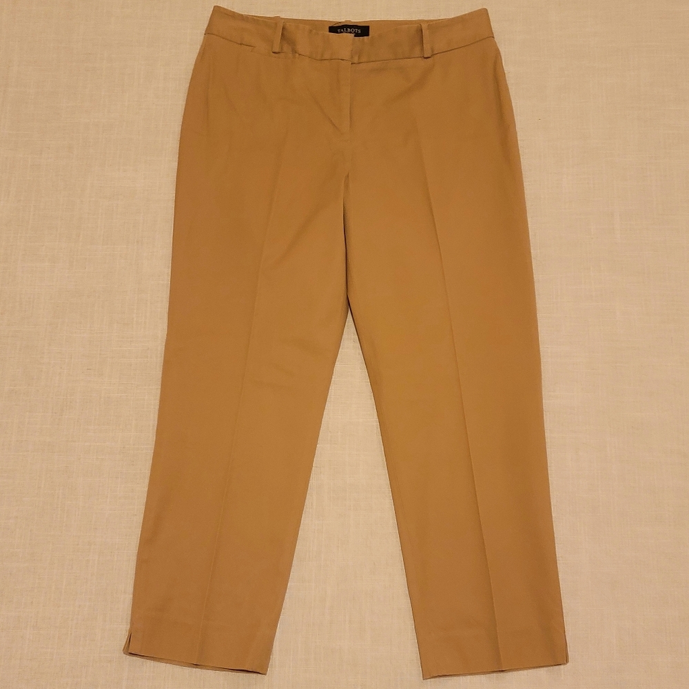 Talbots Signature Cropped Trouser Pants